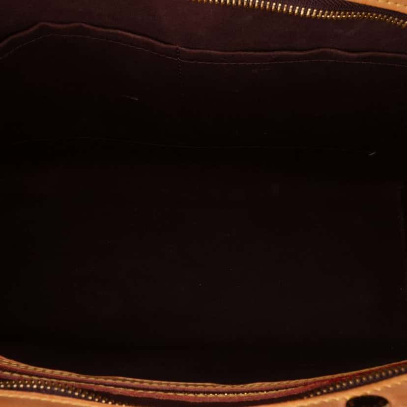 Louis Vuitton Monogram Vernis Brea GM Purple Leather Fair condition - Model View