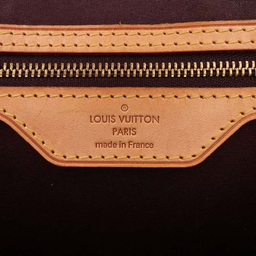 Louis Vuitton Monogram Vernis Brea GM Purple Leather Fair condition - Box View