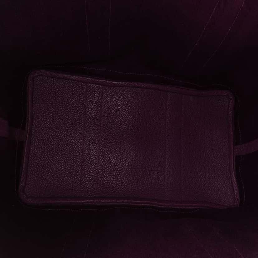 Hermès Toile and Negonda Garden Party 36 Purple Canvas Fair condition - Model View