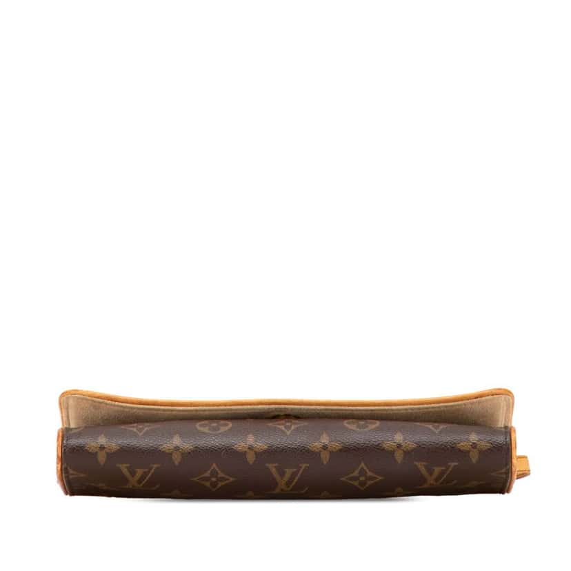 Louis Vuitton Monogram Pochette Twin GM Brown Canvas Good condition - Inside View