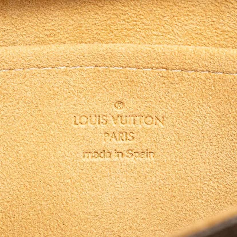Louis Vuitton Monogram Pochette Twin GM Brown Canvas Good condition - Box View