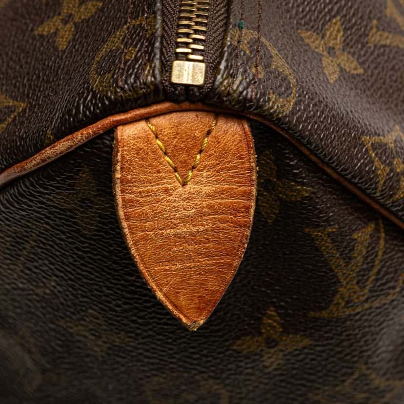 Louis Vuitton Monogram Speedy 25 Brown Canvas Fair condition - Box View