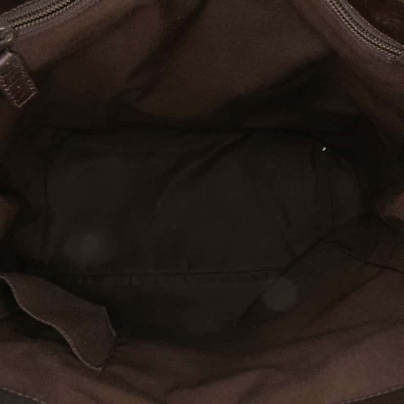 Gucci GG Supreme Tote Brown Canvas Good condition - Model View