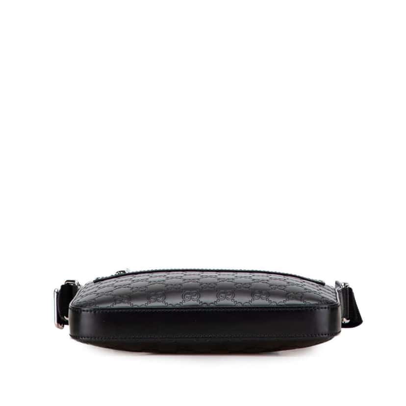 Gucci Guccissima Crossbody Black Leather Good condition - Inside View