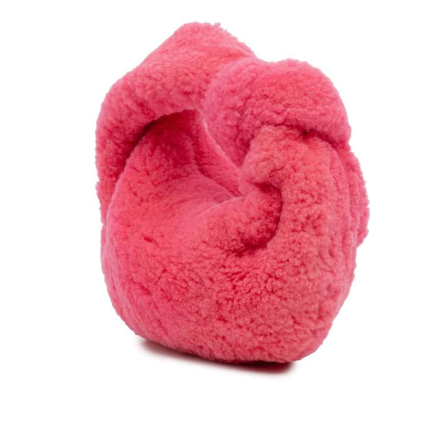 Bottega Veneta Mini Shearling Jodie Pink Very good condition - Back View