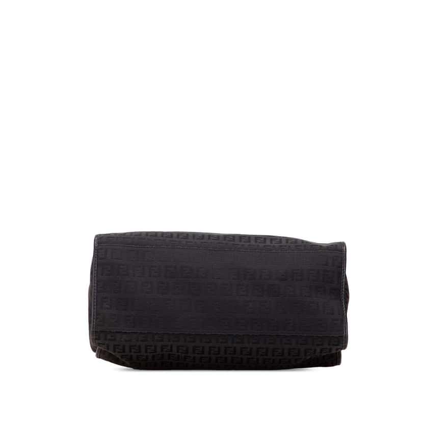 Fendi Zucchino Canvas Tote Black Canvas Good condition - Inside View