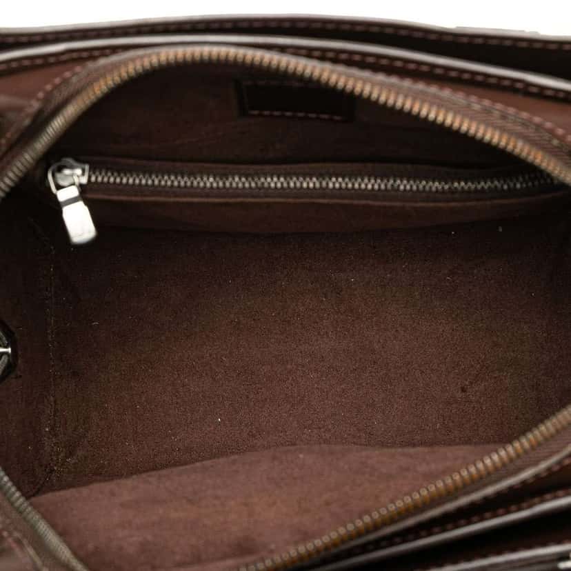 Louis Vuitton Epi Pont Neuf Brown Leather Good condition - Model View