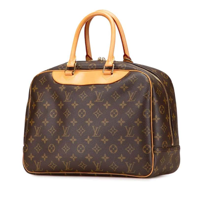 Louis Vuitton Monogram Deauville Brown Canvas Good condition - Back View