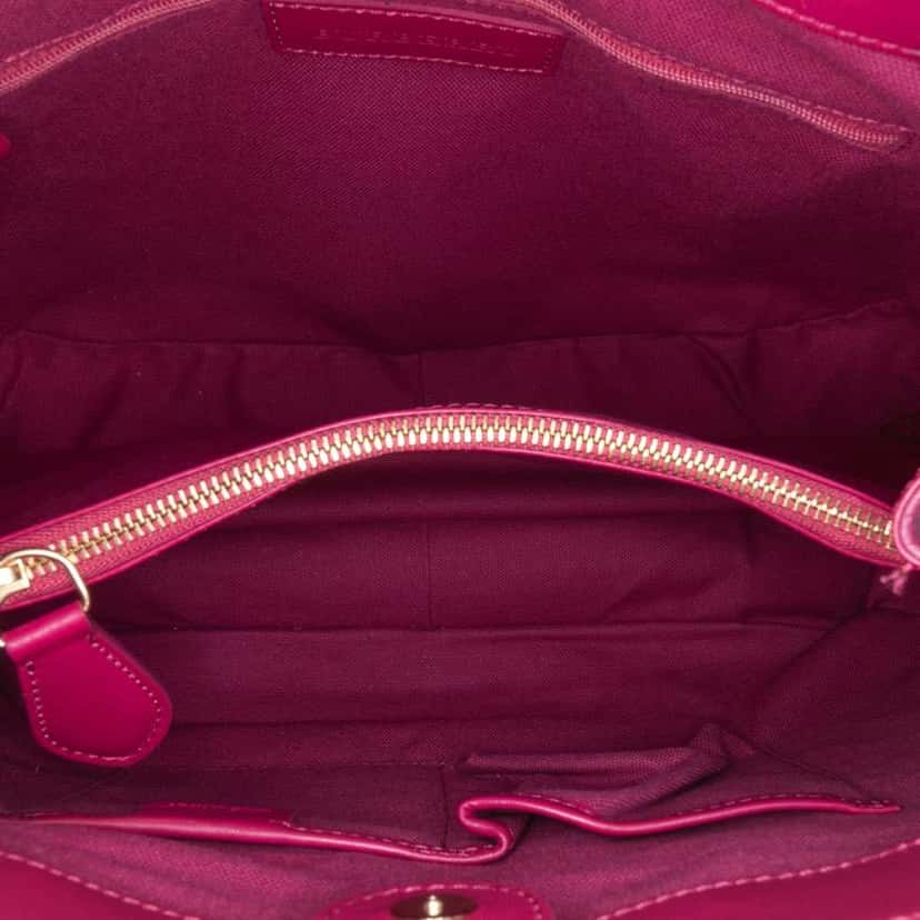 Burberry Haymarket Check Coated Canvas Ravensdon Tote Pink Canvas Good condition - Model View