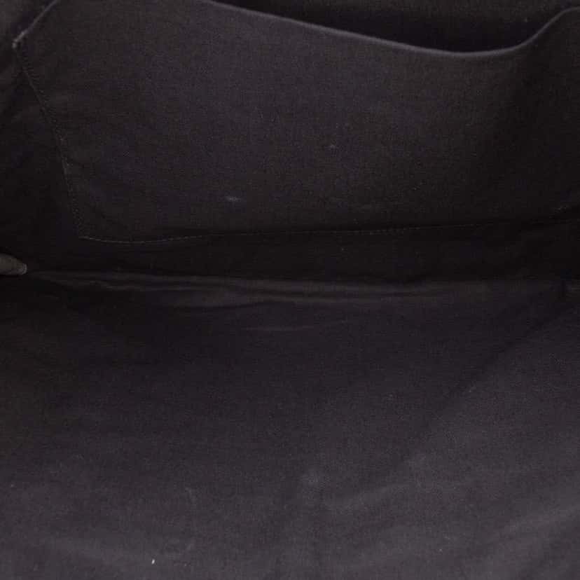 Balenciaga Goatskin Motocross Classic Metallic Edge Clutch Grey Leather Good condition - Model View