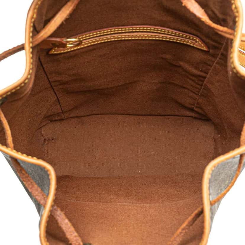 Louis Vuitton Monogram Montsouris PM Brown Canvas Good condition - Model View