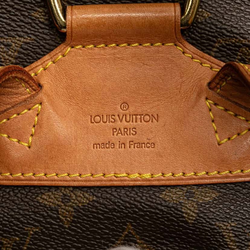 Louis Vuitton Monogram Montsouris PM Brown Canvas Good condition - Box View