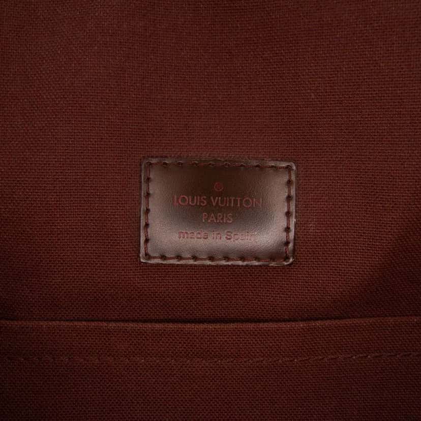 Louis Vuitton Damier Ebene Brooklyn MM Brown Canvas Good condition - Box View