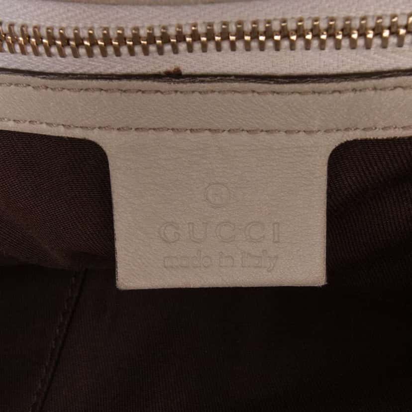 Gucci Medium GG Canvas Bamboo Indy Hobo Brown Canvas Good condition - Box View