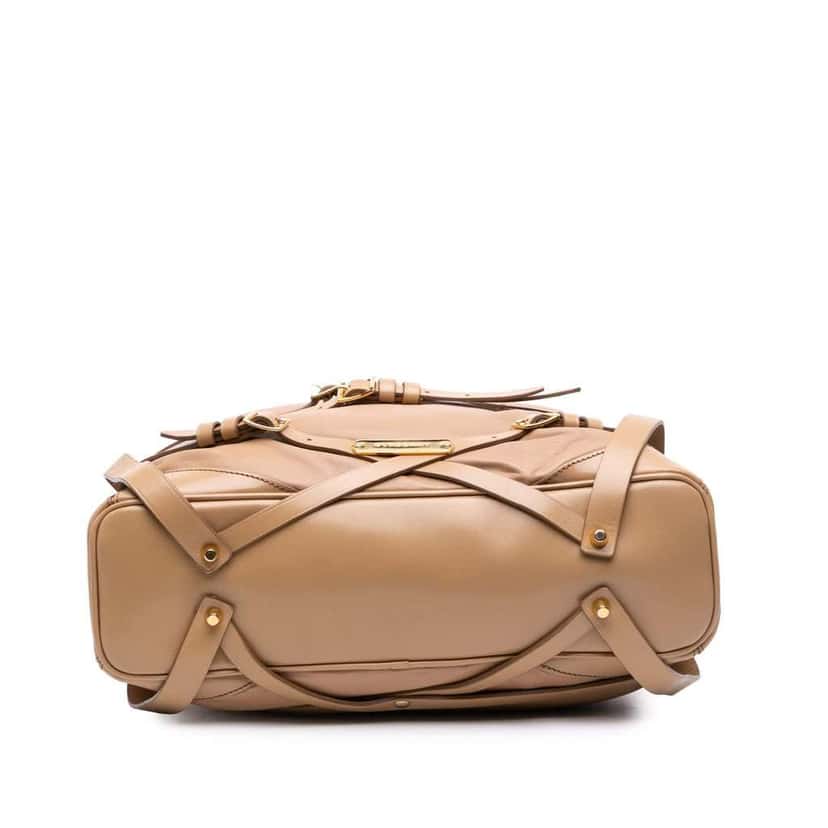 Burberry Leather Gosford Bridle Satchel Brown Leather Good condition - Inside View