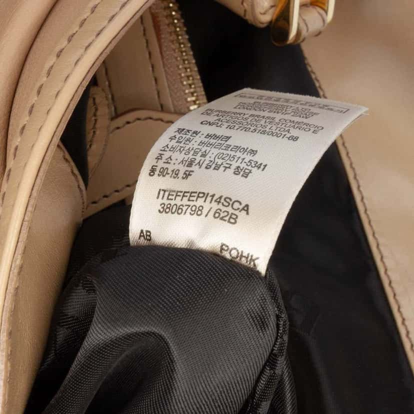 Burberry Leather Gosford Bridle Satchel Brown Leather Good condition - Box View