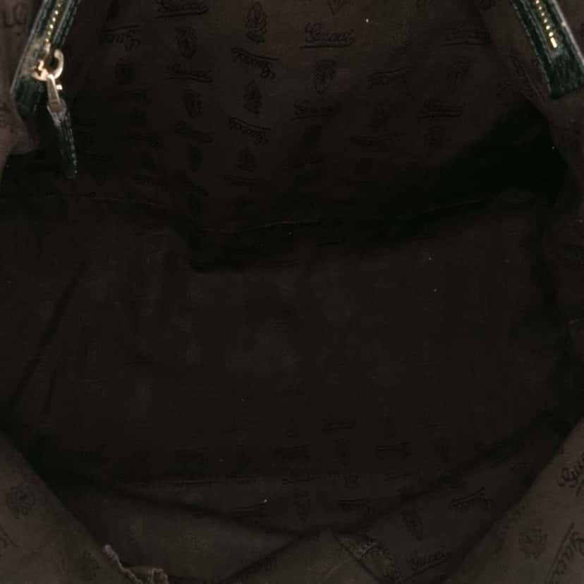 Gucci Large GG Canvas Charm Dome Satchel Brown Canvas Good condition - Model View