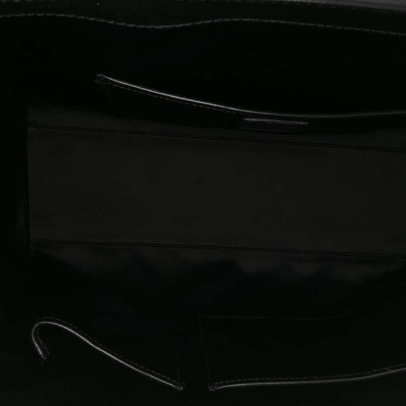 Versace Leather Medusa Medallion Satchel Black Leather Good condition - Model View