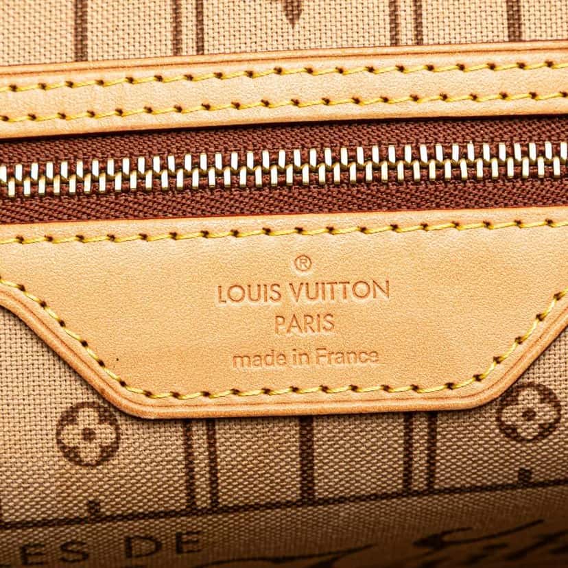 Louis Vuitton Monogram Neverfull MM Brown Canvas Good condition - Box View