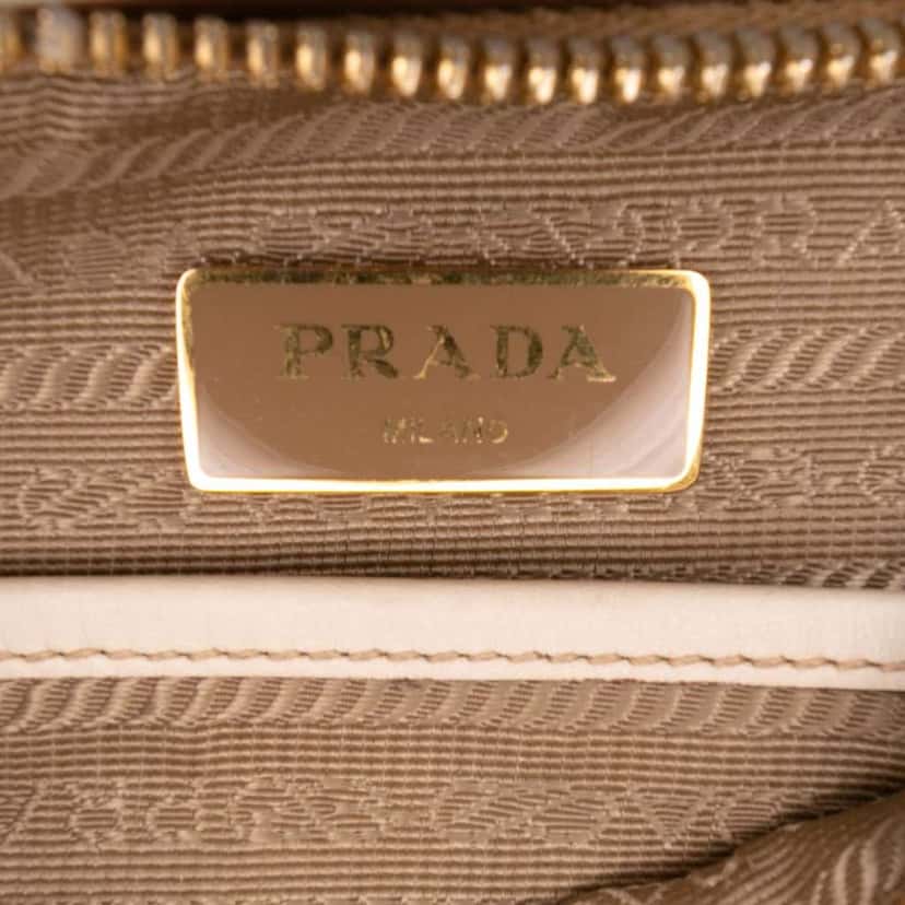 Prada Canvas Canapa Logo Crossbody Brown Canvas Good condition - Box View