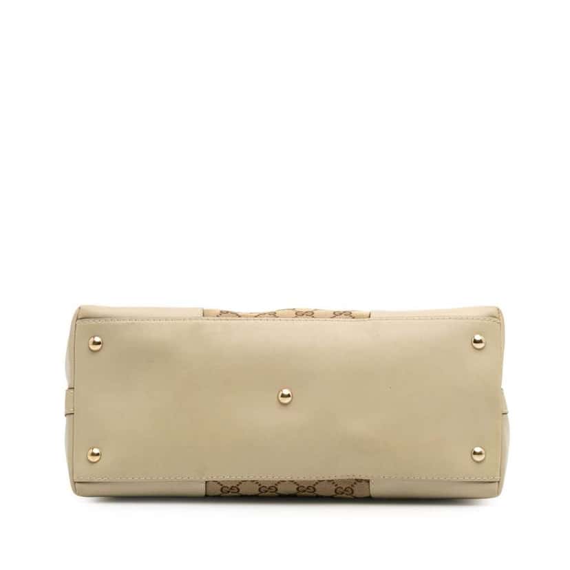Gucci Medium GG Canvas Lovely Shoulder Bag Brown Canvas Good condition - Inside View