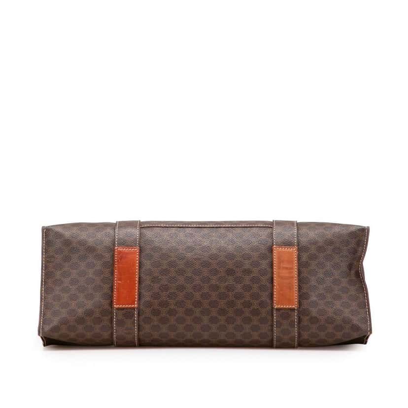 Celine Macadam Coated Canvas Tote Brown Canvas Good condition - Inside View
