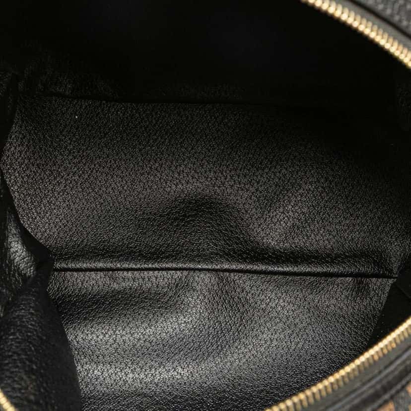 Celine Macadam Coated Canvas Handbag Brown Canvas Good condition - Model View