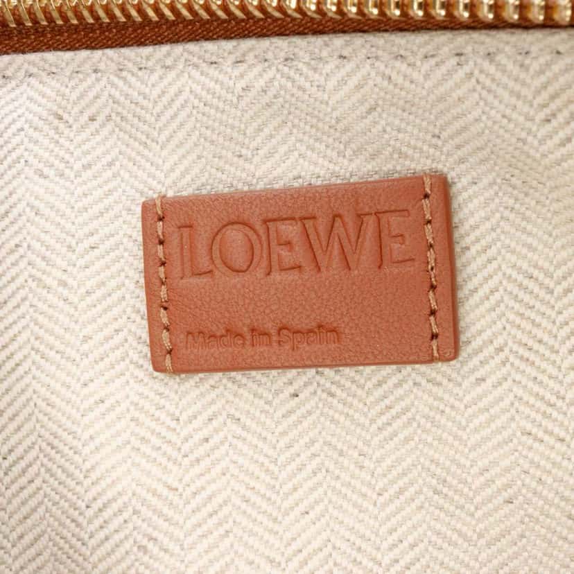 Loewe Mini Leather Hammock Hobo Brown Leather Good condition - Box View
