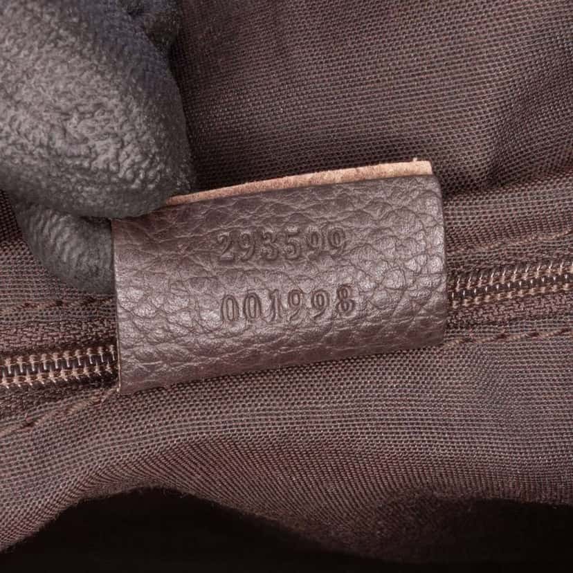Gucci GG Crystal Princy Tote Brown Canvas Good condition - Box View
