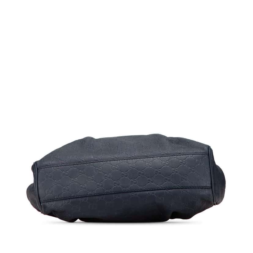 Gucci Medium Guccissima Sukey Tote Blue Leather Good condition - Inside View