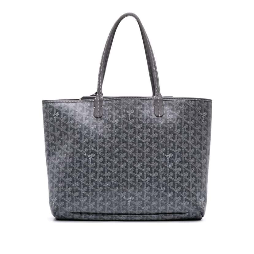 Goyard Goyardine Isabelle PM Grey Canvas Good condition - Front View