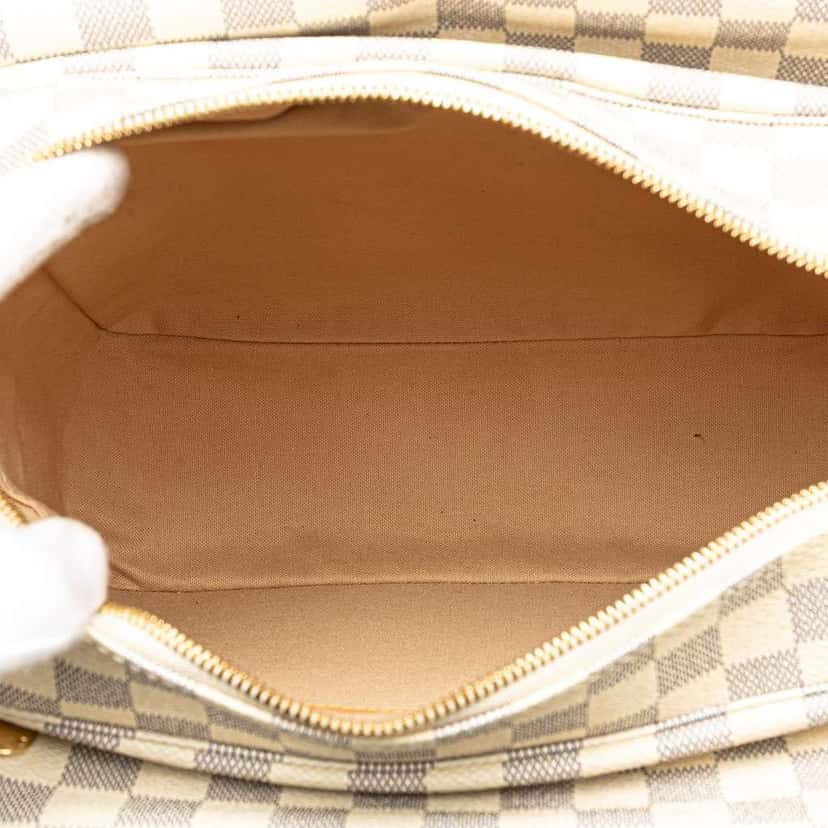 Louis Vuitton Damier Azur Naviglio White Canvas Good condition - Model View