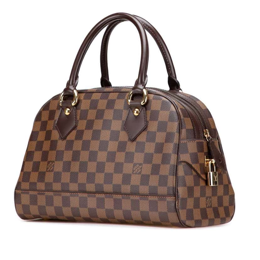 Louis Vuitton Damier Ebene Duomo Brown Canvas Good condition - Back View