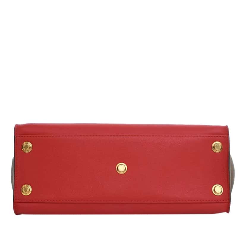 Louis Vuitton Monogram On My Side MM Red Leather Good condition - Model View