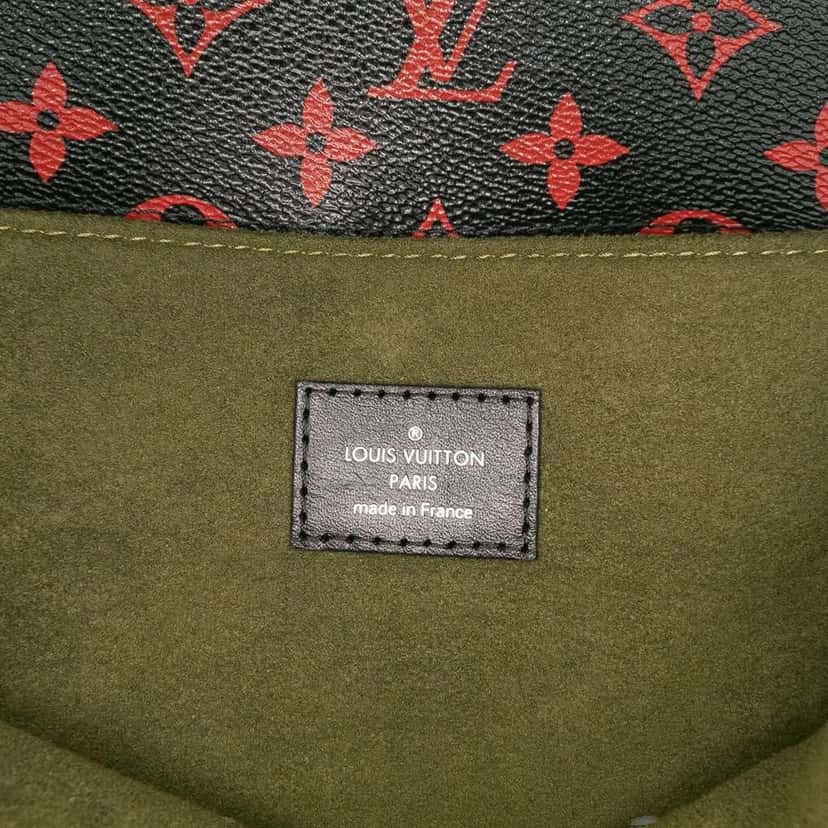 Louis Vuitton Monogram Infrarouge Pochette Metis Black Canvas Good condition - Box View