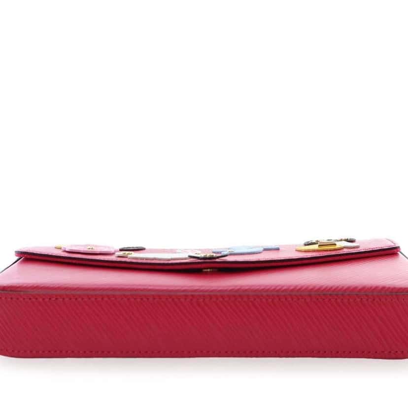 Louis Vuitton Epi Pochette Felicie Patchwork Pink Leather Good condition - Inside View