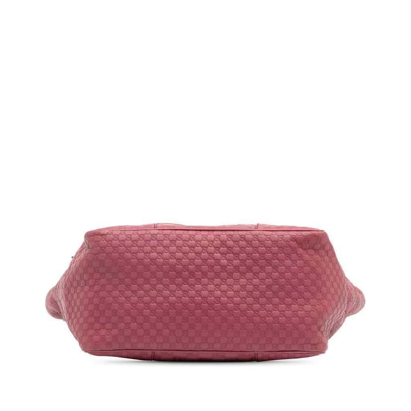 Gucci Guccissima Bree Tote Pink Leather Good condition - Inside View