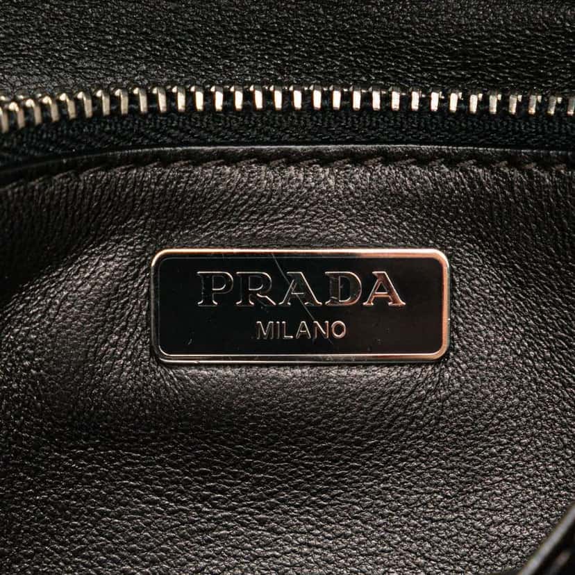 Prada Box Calf Crossbody Pink Leather Good condition - Box View
