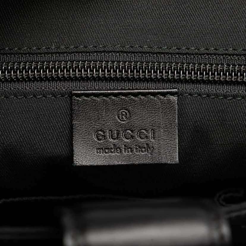 Gucci Diamante Leather Bright Hilary Lux Flap Crossbody Black Leather Good condition - Box View