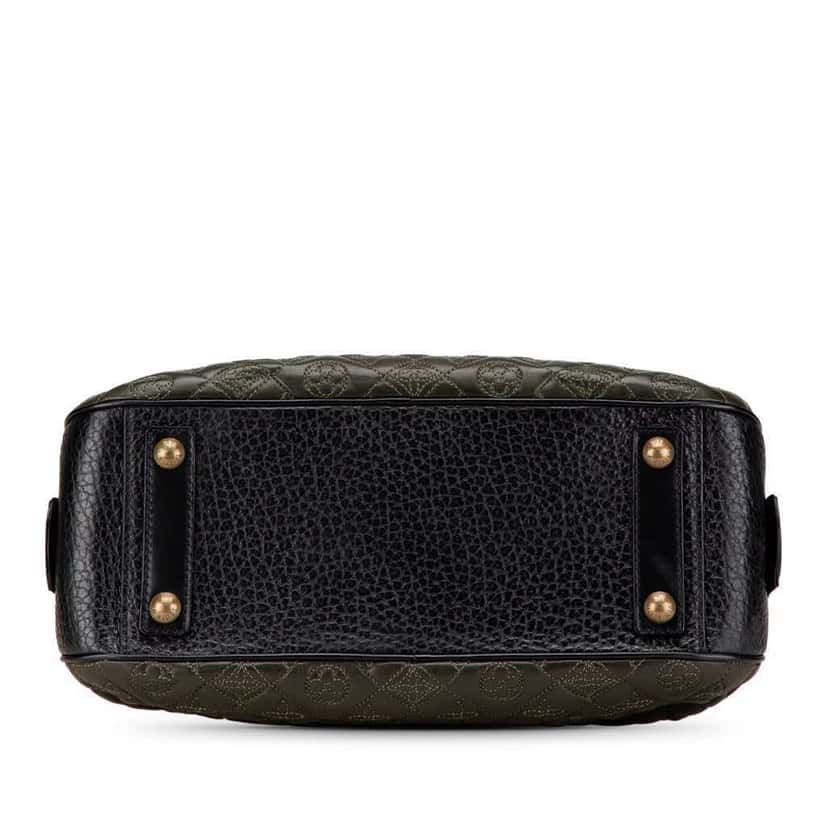 Louis Vuitton Monogram Mizi Vienna Green Leather Good condition - Inside View