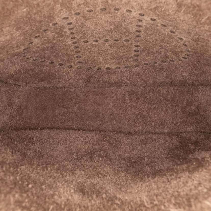 Hermès Clemence Evelyne Zigzag SangleTPM 16 Brown Leather Good condition - Model View