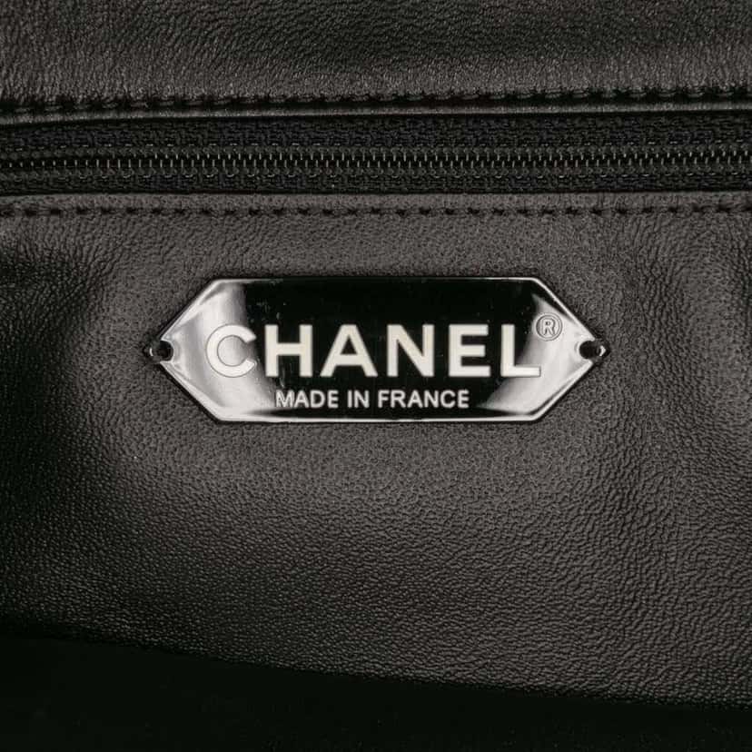 Chanel Quilted Lambskin Pagoda Accordion Flap Black Leather Good condition - Box View