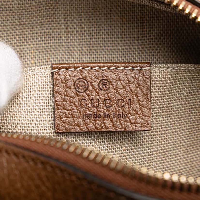 Gucci GG Canvas Bree Crossbody Brown Canvas Good condition - Box View