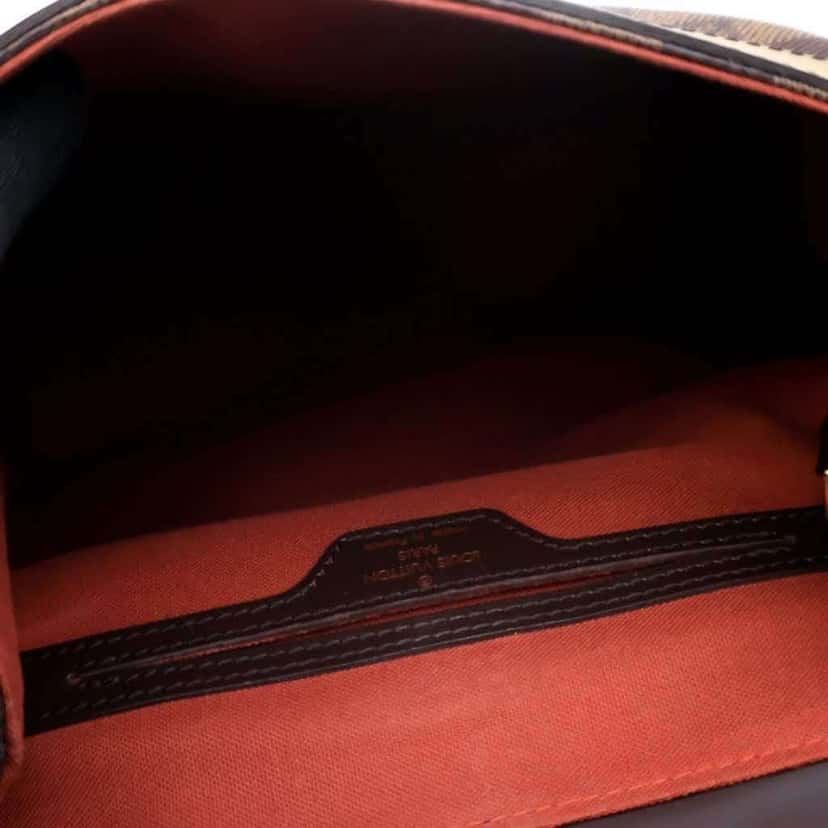 Louis Vuitton Damier Ebene Soho Brown Canvas Good condition - Box View