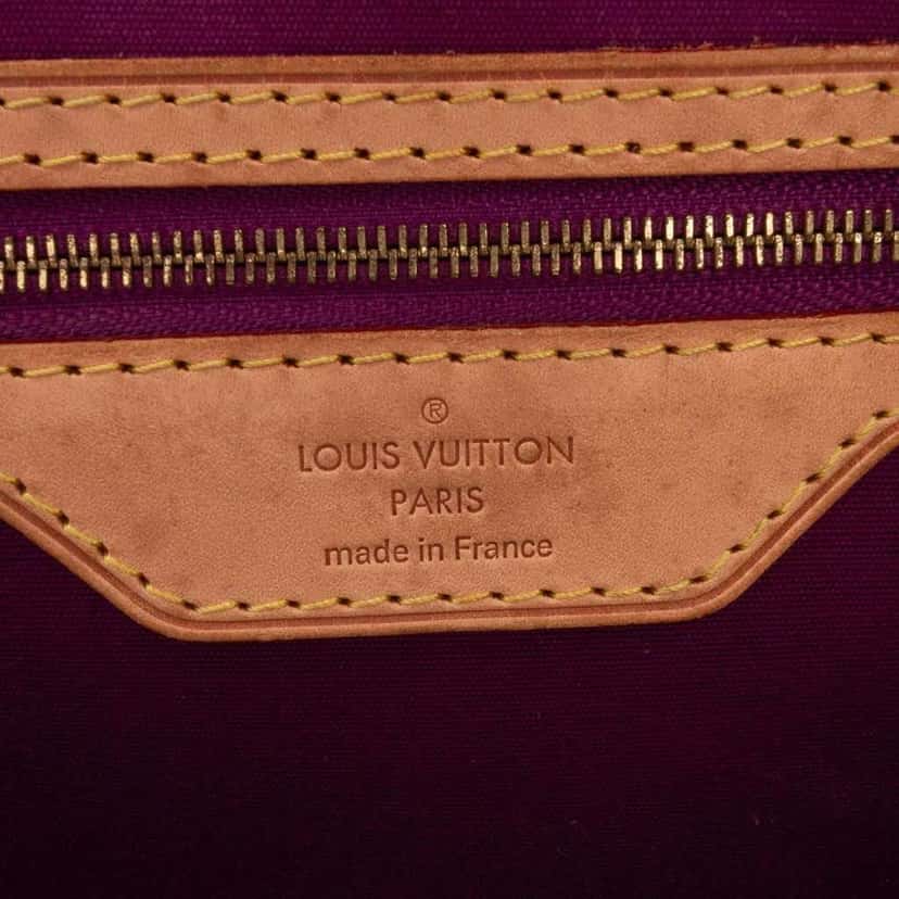 Louis Vuitton Monogram Vernis Brea GM Red Leather Good condition - Box View