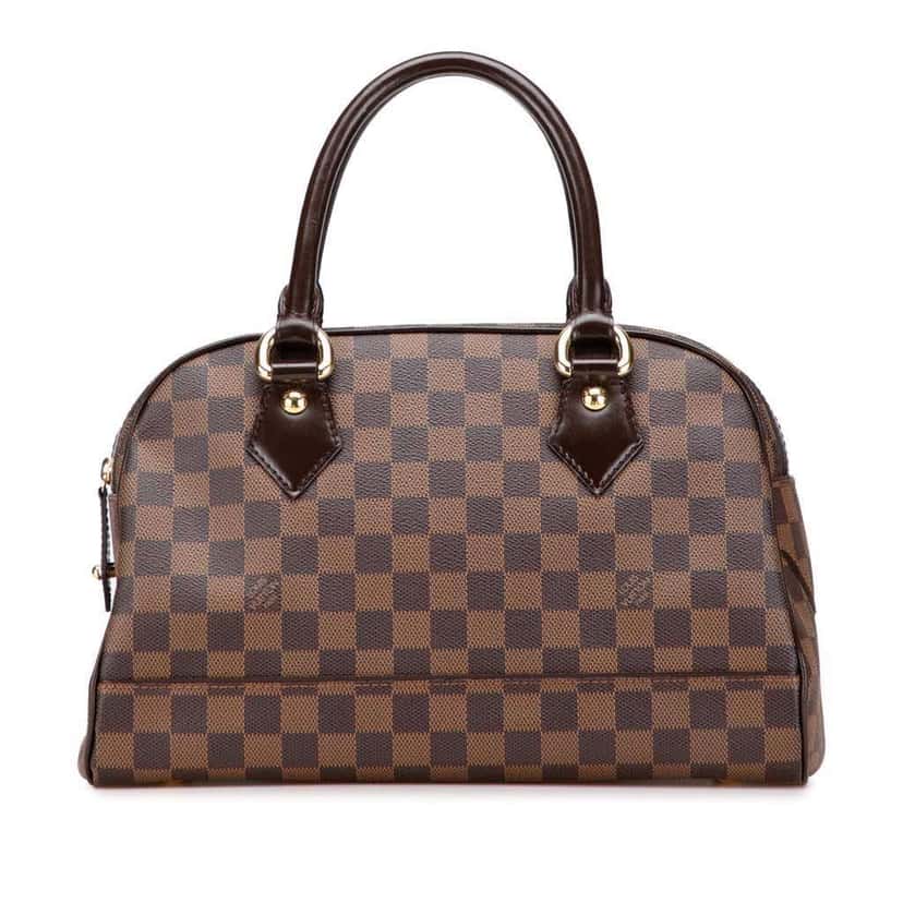 Louis Vuitton Damier Ebene Duomo Brown Canvas Good condition - Front View