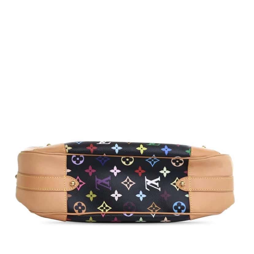 Louis Vuitton Monogram Multicolore Greta White Canvas Good condition - Inside View