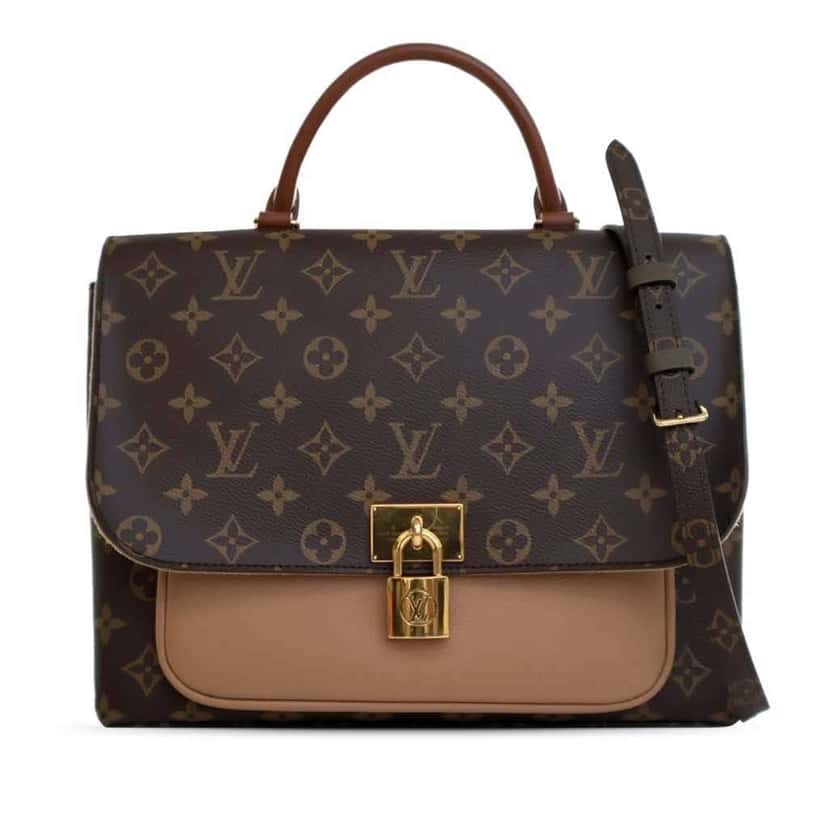 Louis Vuitton Monogram Marignan Brown Canvas Good condition - Front View