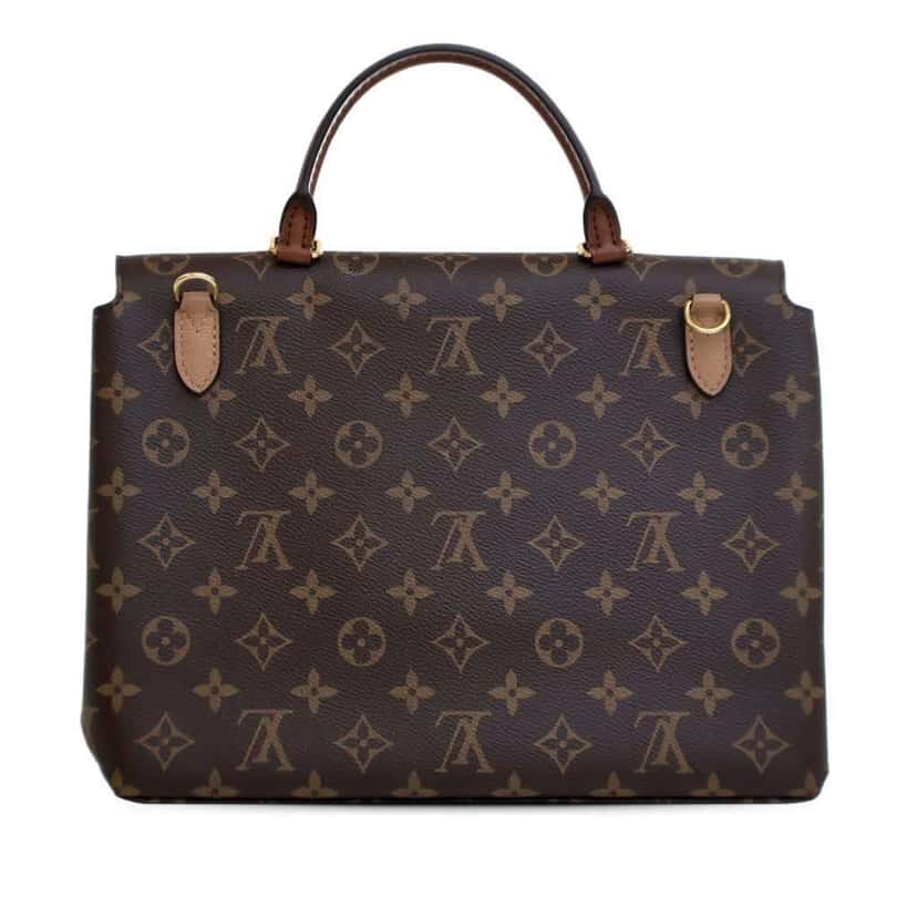 Louis Vuitton Monogram Marignan Brown Canvas Good condition - Back View