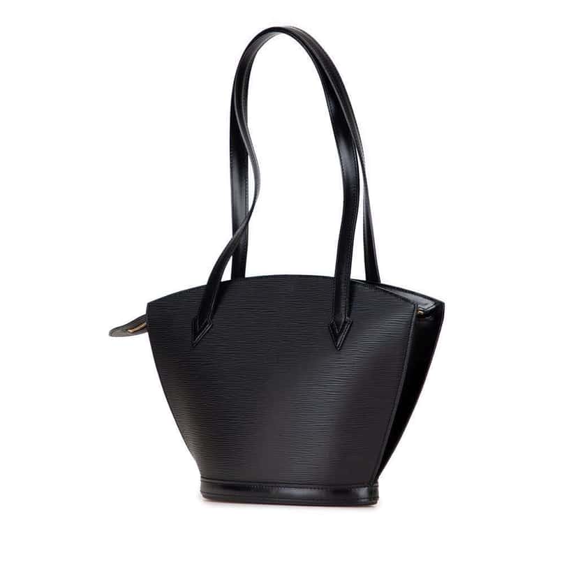 Louis Vuitton Epi Saint Jacques PM Long Strap Black Leather Good condition - Back View